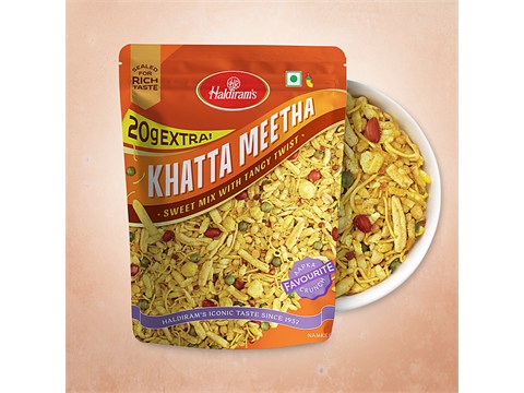 Haldiram's Khatta Meetha Namkeen, 420 g