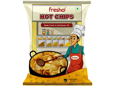 fresho! Tapioca Chips - Salted, 100 g