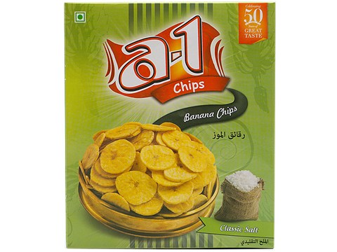 A-1 Chips Banana Chips - Classic Salt, 180 g