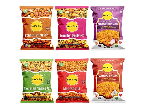 Let's Try Namkeen Combo, 168 g
