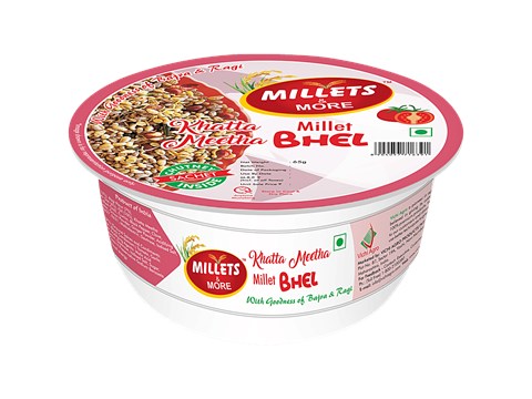 Millets & More Khatta Meetha Millet Bhel, 65 g