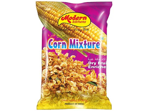 Modern Kitchens Corn Mixture - Enriched With Dry Fruits, Fresh, Crispy, No Preservatives, 170 g
