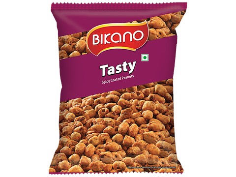 Bikano Tasty Spicy Coated Peanuts, 200 g