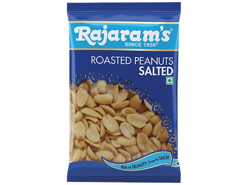 Rajaram's Roasted Peanuts - Salted, 80 g