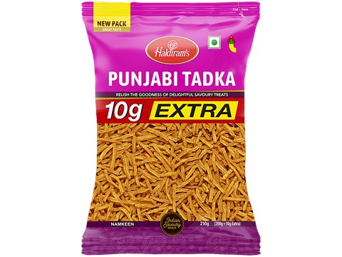 Haldiram's Punjabi Tadka Namkeen, 210 g