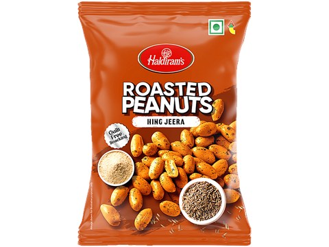 Haldiram's Hing Jeera Roasted Peanuts, 140 g
