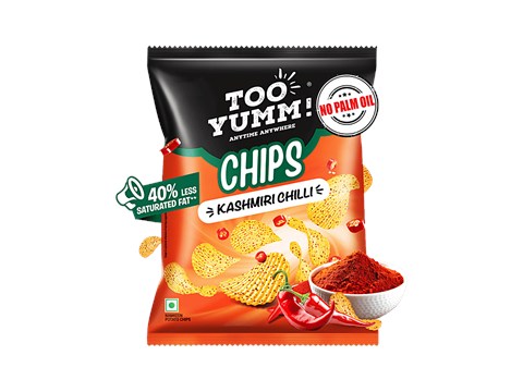 Too Yumm! Kashmiri Chilli Potato Chips, 82 g