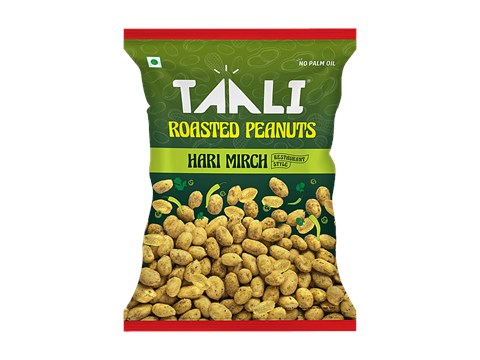 Taali Hari Mirch Flavoured Roasted Peanuts, 140 g