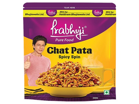 Prabhuji Pure Food Chat Pata - Spicy Spin, Namkeen, Crispy & Crunchy Snack, 900 g