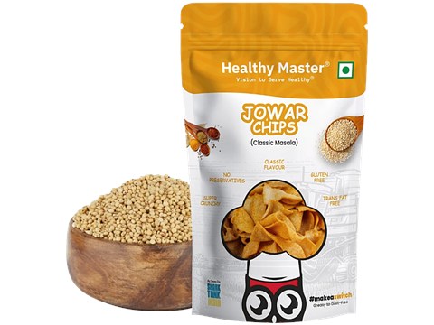 Healthy Master Jowar Chips, 100 g