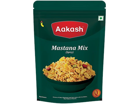 Aakash Spicy Mastana Mix Namkeen, 350 g