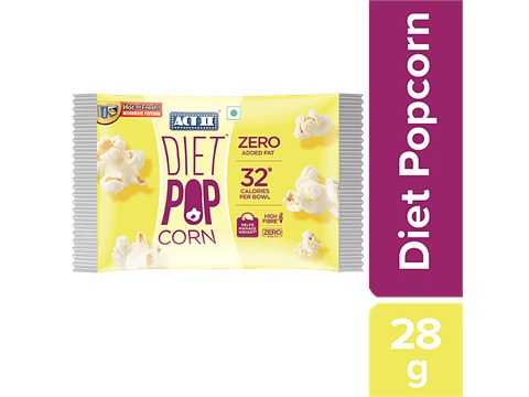 ACT II Microwave Diet Popcorn - Zero Added Fat, Snacks, 28 g