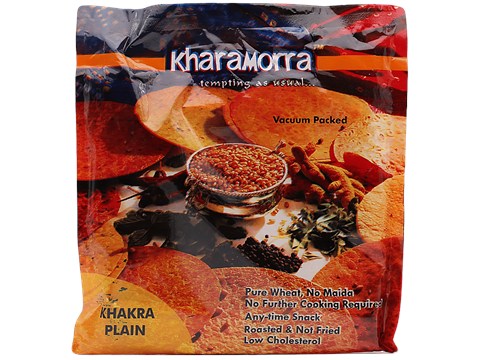 KHARAMORRA Khakra - Plain, 200 g