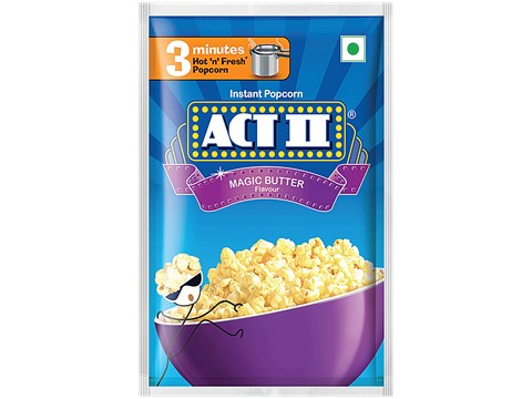 ACT II Magic Butter Instant Popcorn, 35 g