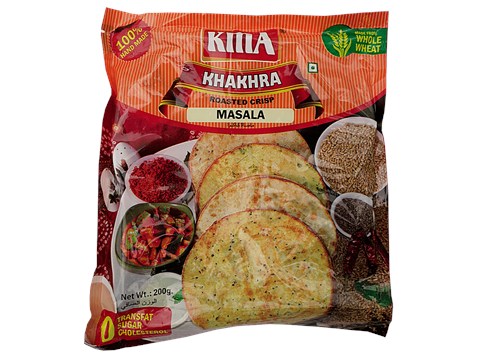 Kma  Roasted Crisp Khakhra - Masala, 200 g