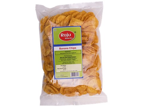 Raju Snacks Banana Chips, 150 g