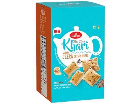 Haldiram's Khari Whole Jeera Crispy Puffs, 200 g