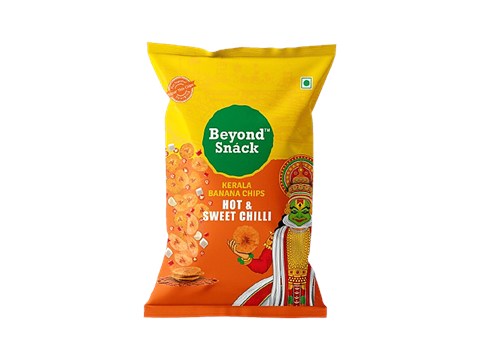 Beyond Snack Hot & Sweet Chilli Kerala Banana Chips, 75 g