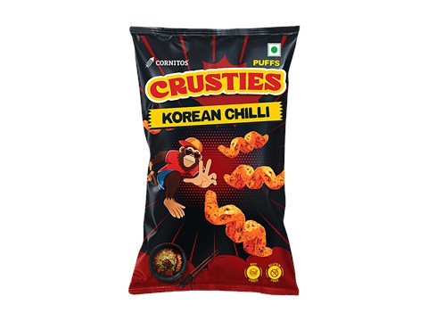 Cornitos Crusties Korean Chilli Puffs, 66 g