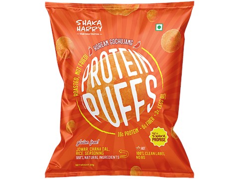 Shaka Harry Korean Gochujang Protein Puffs, 20 g