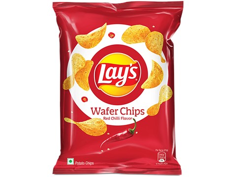 Lay's Wafer Chips - Red Chilli Flavour, 48 g