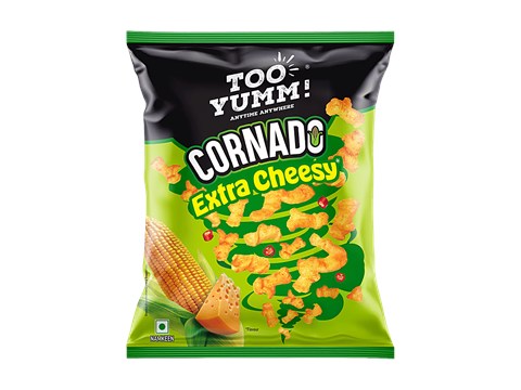 Too Yumm! Cornado Extra Cheesy Corn Puffs, 55 g
