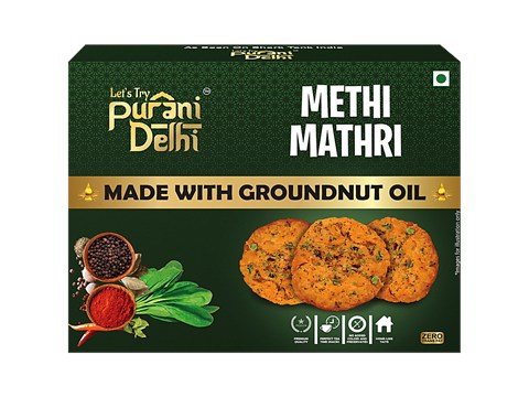 Let's Try Purani Delhi Methi Mathri, 200 g