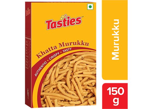 Tasties Namkeen - Khatta Murukku Jantikalu, 150 g