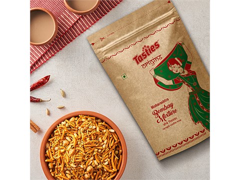 Tasties Origins Namkeen - Bombay Mixture, Crispy, 150 g