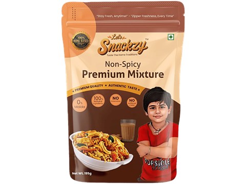 Let's Snackzy Non-Spicy Premium Mixture, 195 g