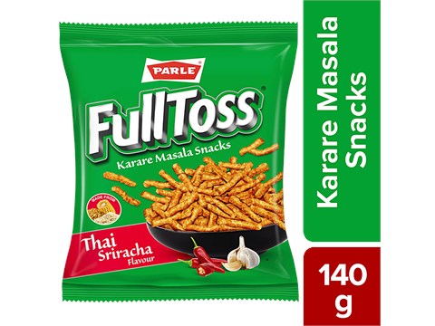 Parle Full Toss Rice Chips - Crispy, Thai Sriracha Flavour, 100 g