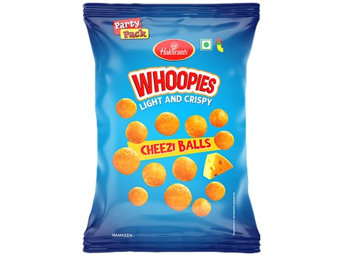 Haldiram's Whoopies Cheezi Balls, 50 g