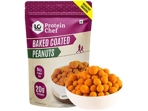 Protein Chef Baked Coated Peanuts, 50 g