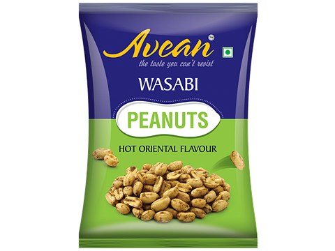 Avean Wasabi Peanuts - Hot Oriental Flavour, 140 g