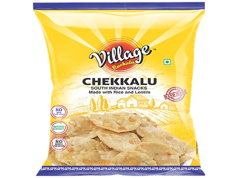 Village Ruchulu Chekkalu - Made With Rice & Lentils, Rich Taste & Flavour, 170 g