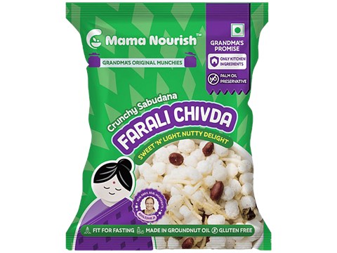 Mama Nourish Crunchy Sabudana Farali Chivda, 35 g