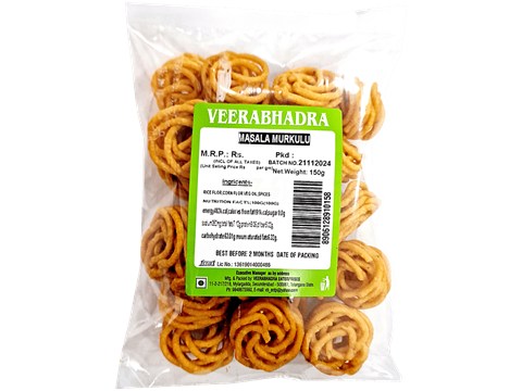 Veerabhadra Masala Murkulu, 150 g