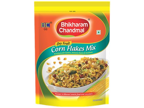 Bhikharam Chandmal Namkeen - Cornflakes Mix, 200 g