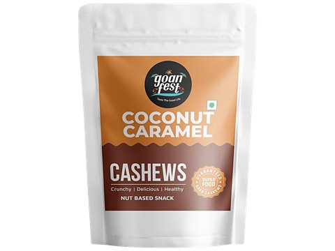 Goanfest Coconut Caramel Cashews - Crunchy, Super Food, 80 g