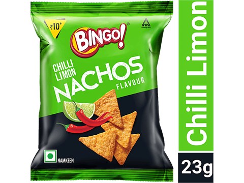Bingo! Nachos Chilli Limon, 23 g