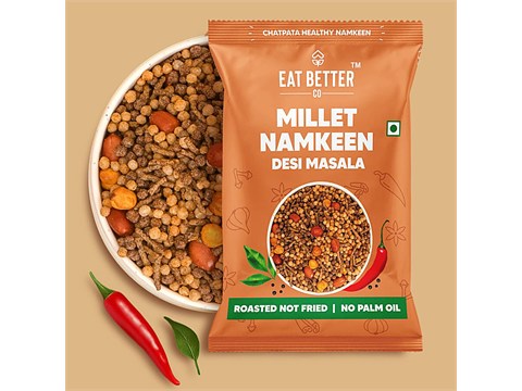 Eat Better Co Desi Masala Millet Namkeen, 30 g