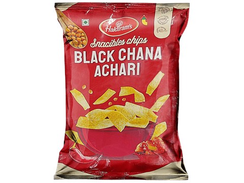 Haldiram's Chips Black Chana Achari - Ready To Eat Savouries, 55 g