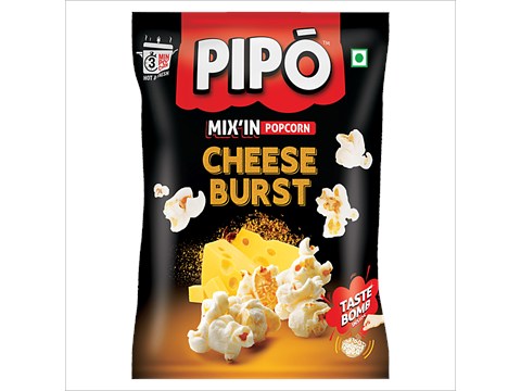 Pipo Popcorn - Mixin Cheese Burst, 60 g