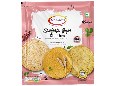 Maniarr's Chatpata Bajri Khakhra, 180 g