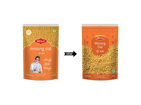 Bikaji Moong Dal - Salty Fried, 400 g