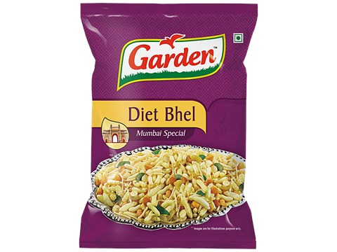 Garden Diet Bhel Mumbai Special - Crispy & Crunchy, 140 g
