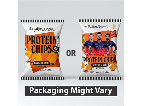 The Baker's Dozen Korean Kimchi Multigrain Protein Chips, 45 g
