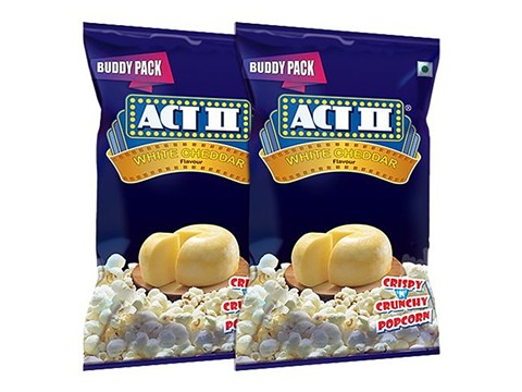 ACT II Instant Popcorn - White Cheddar, 100 g