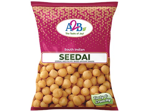 A2B Seedai - Cereal & Pulses Based Savoury Snack, 200 g