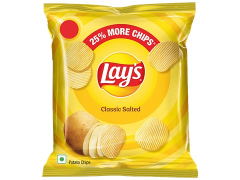 Lay's Classic Salted Potato Chips, 12 g